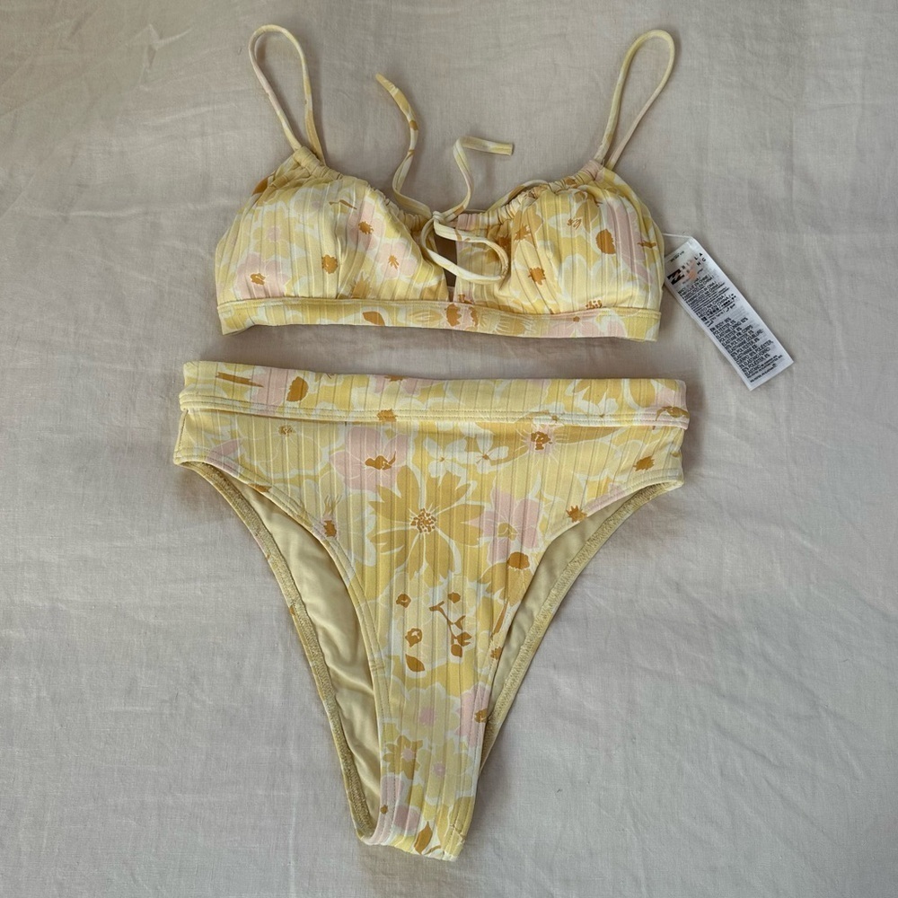 Billabong High Rise Waist Bikini Set